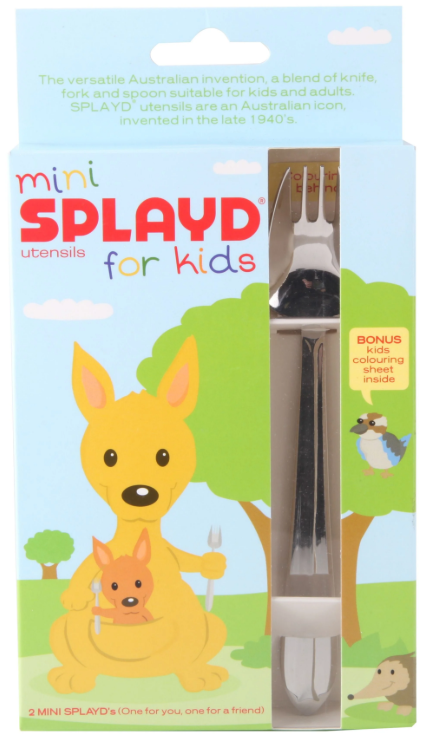 2pc Splayd Kids All-in-one 14cm Ss Silver