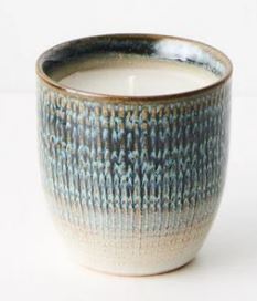 Tia Candle Small - Teal