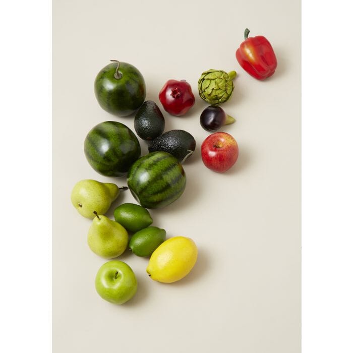 Rg Red Apple 8x8x7cm Red Artificial Fruit & Vegetables The Cooks Kitchen Mandurah 