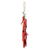 Rg Strand Of Red Peppers 46x10x6cm Red