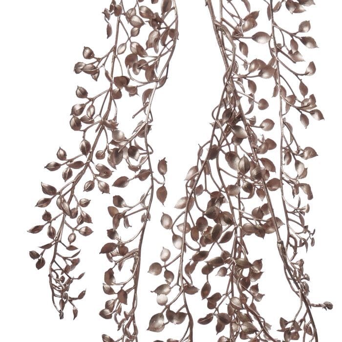 Rogue Hanging Vine Gold 10x10x137cm Artificial Plants The Cooks Kitchen 