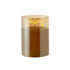 Rogue Amber Triflame Candle Amber 15x15x20cm