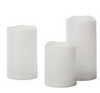 Rogue Elaris Solar Candle 3pcs Set White