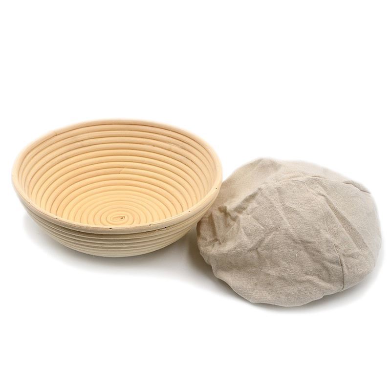 Brunswick Bakers 20cm Round Banneton With Lining 