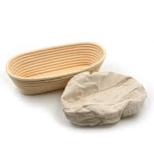 Brunswick Bakers 35cm Oval Banneton With Lining Bread Making The Cooks Kitchen 