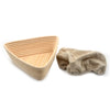 Brunswick Bakers 23cm Triangle Banneton With Liner