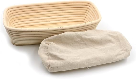 Brunswick Bakers 26cm Rectangular Banneton With Lining