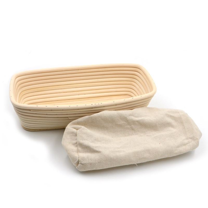 Brunswick Bakers 30cm Rectangular Banneton With Lining