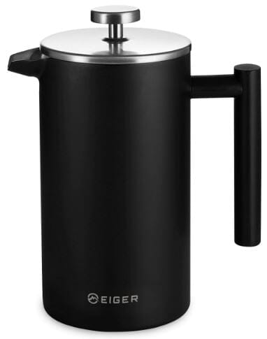 Coffee Culture Matte Black Double Wall Stainless French Press/plunger 800ml Plungers & Pressers The Cooks Kitchen 