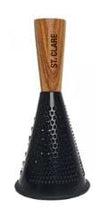 St Clare Acacia Handle With Black Stainless Steel - Grater 25cm