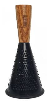 St Clare Acacia Handle With Black Stainless Steel - Grater 30cm Corers & Graters The Cooks Kitchen 