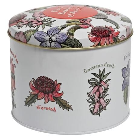 Banksia Red Floral Emblems Of Australia Tin - Milk Chocolate Fruit & Nut Other The Cooks Kitchen 