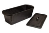 Brunswick Bakers Pre-seasoned Cast Iron Bread Loaf Baking Pan 35x13x11cm