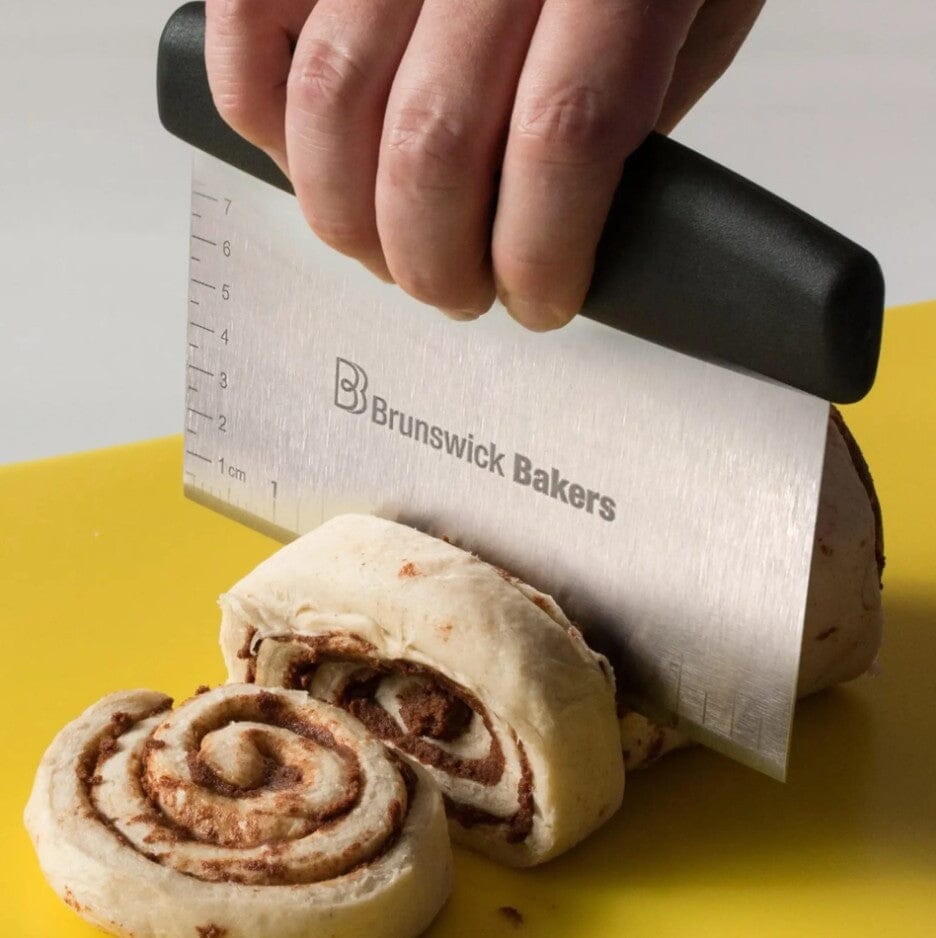 Brunswick Bakers Stainless Steel Dough Scraper Bread Tools The Cooks Kitchen 