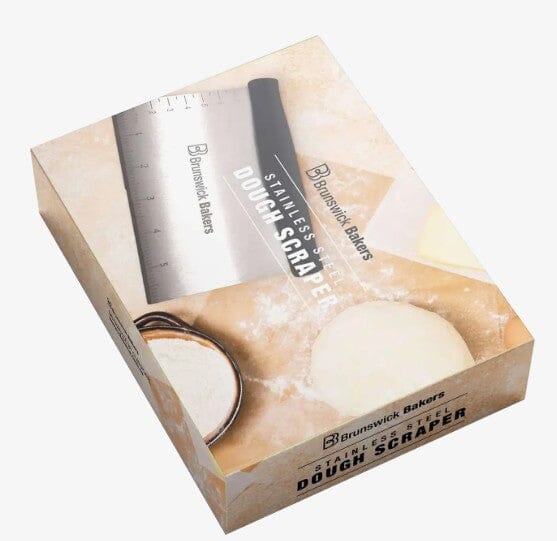 Brunswick Bakers Stainless Steel Dough Scraper Bread Tools The Cooks Kitchen 