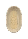 Brunswick Bakers 25cm Oval Banneton - Wheat