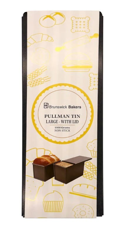 Brunswick Bakers Pullman Loaf Tin - 1kg Bread Tins The Cooks Kitchen 