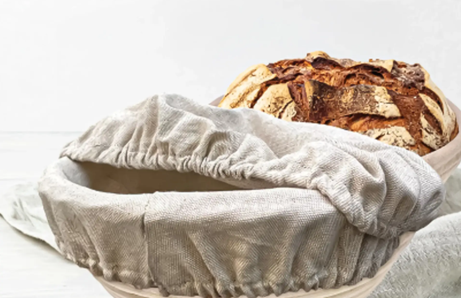 Brunswick Bakers Reusable Linen Banneton Covers 2pk Oval 25cm