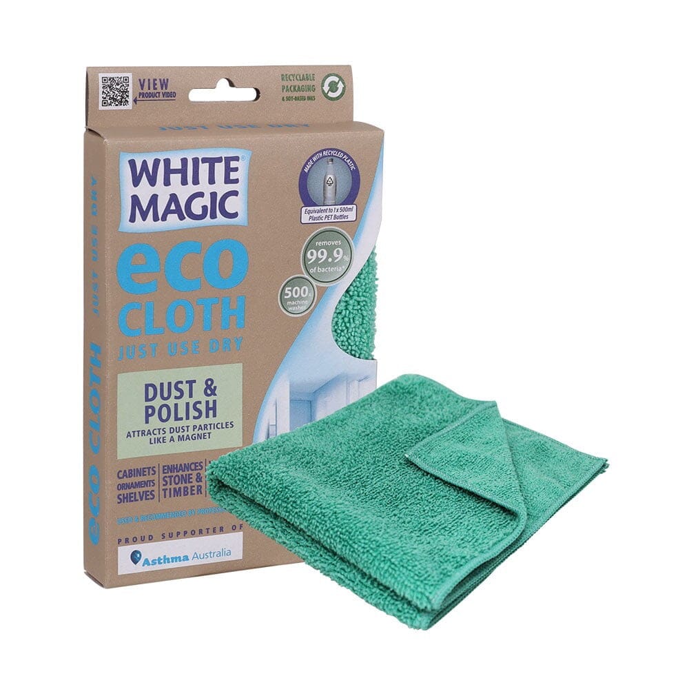 White Magic Eco Cloth Dust & Polish Cleaning Equipment The Cooks Kitchen Mandurah 