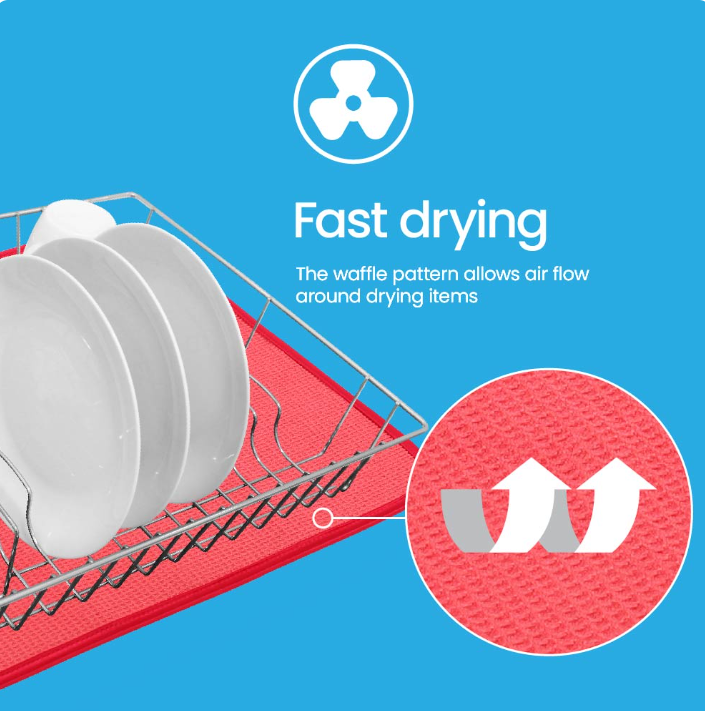White Magic Drying Mat Pebble 