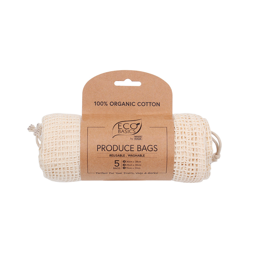 Eco Basics Produce Bags Set Of 5