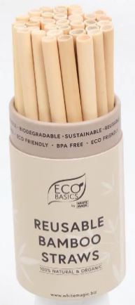 Eco Basics Reusable Bamboo Straws 2