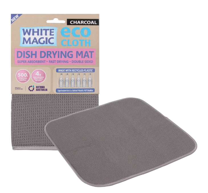 White Magic Drying Mat Charcoal