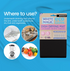 White Magic Drying Mat Charcoal