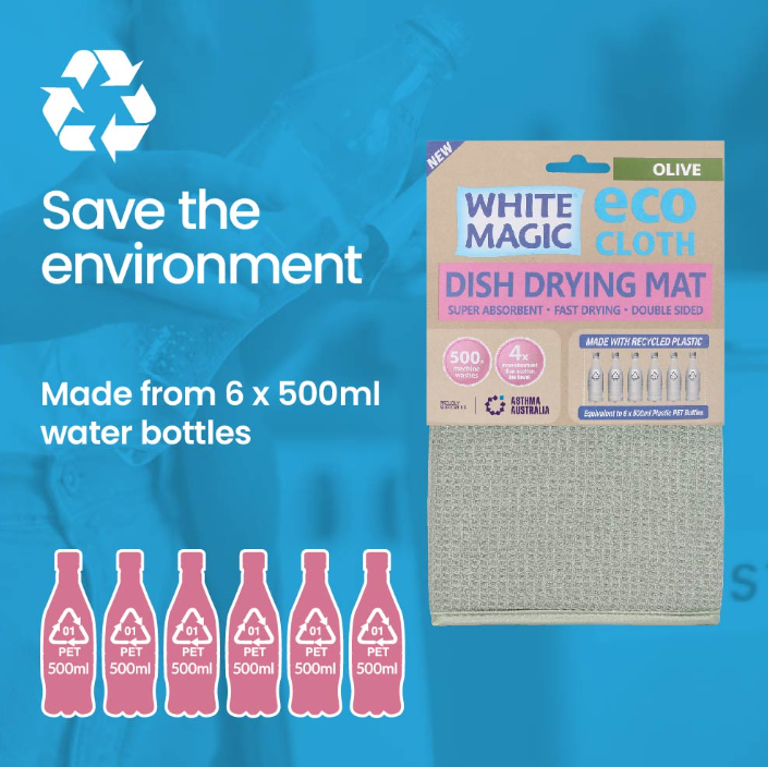 White Magic Drying Mat Charcoal