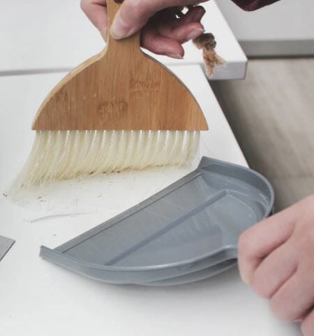 Eco Basics Mini Dustpan & Brush Cleaning Equipment The Cooks Kitchen 