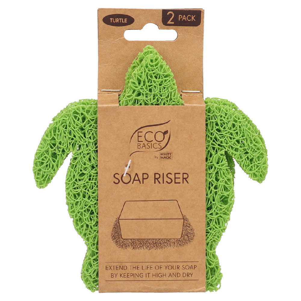 White Magic Soap Riser Turtle