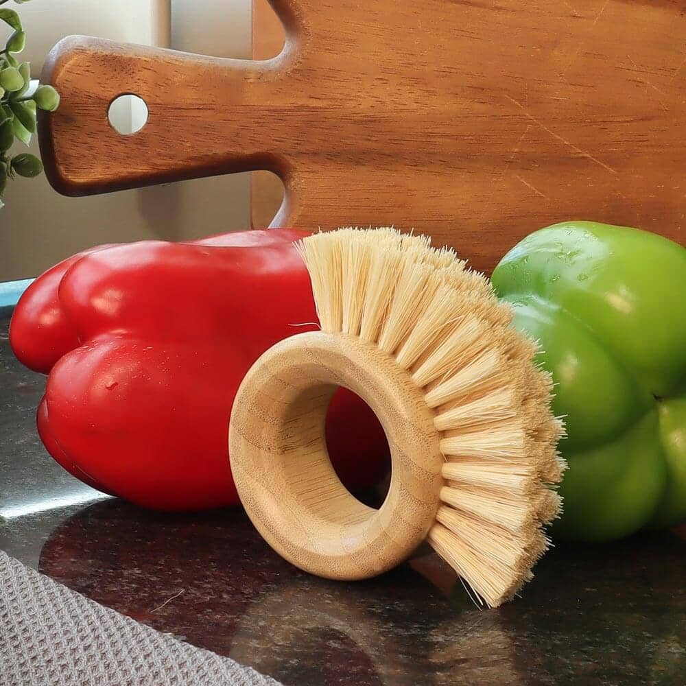 Eco Basics Plastic Free Vegetable Brush Brushes The Cooks Kitchen 