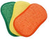 Washing Up Pad 3 Pack - Citrus Cleaning Cloths The Cooks Kitchen 