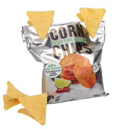 White Magic Cute Bag Clips - Corn Chips