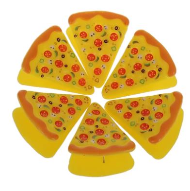 White Magic Cute Bag Clips - Pizza