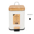 Eco Basics Rubbish Bin Square 3l - White