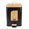 Eco Basics Rubbish Bin Square 6l - Black
