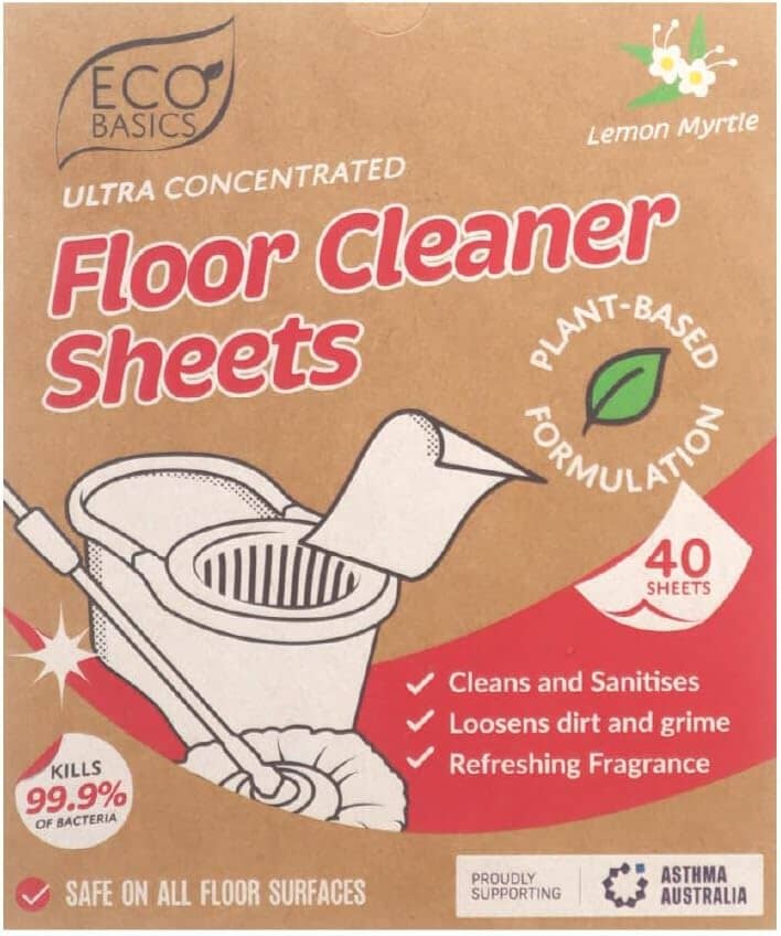 Eco Basics Floor Cleaner - Lemon Myrtle Cleaning Equipment The Cooks Kitchen 