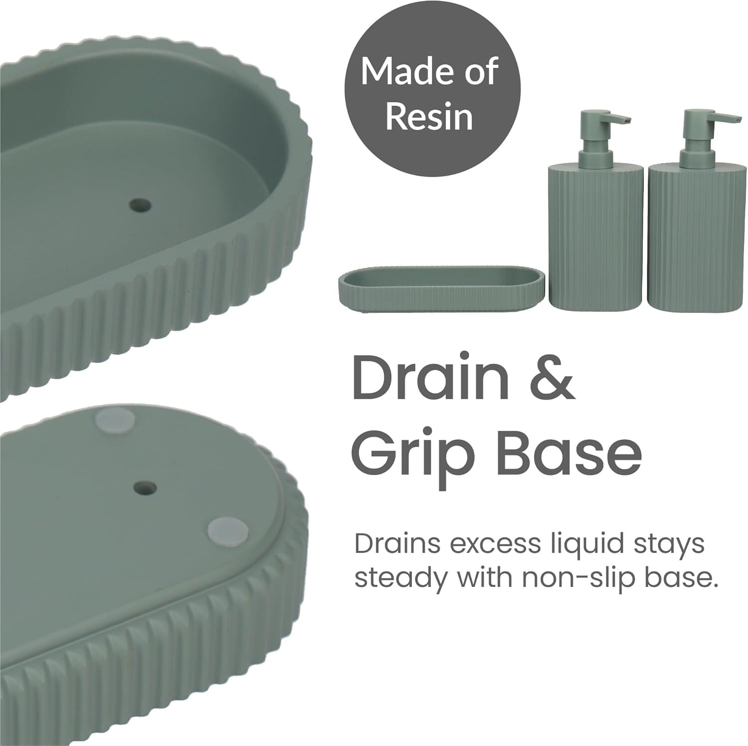 Eco Basics Wash Station Duo Green Bathroom Accessories The Cooks Kitchen 