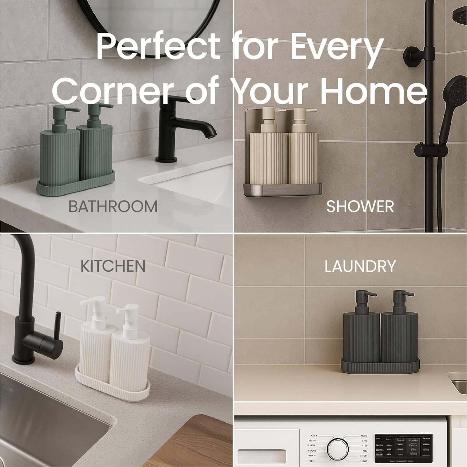 Eco Basics Wash Station Duo Green Bathroom Accessories The Cooks Kitchen 