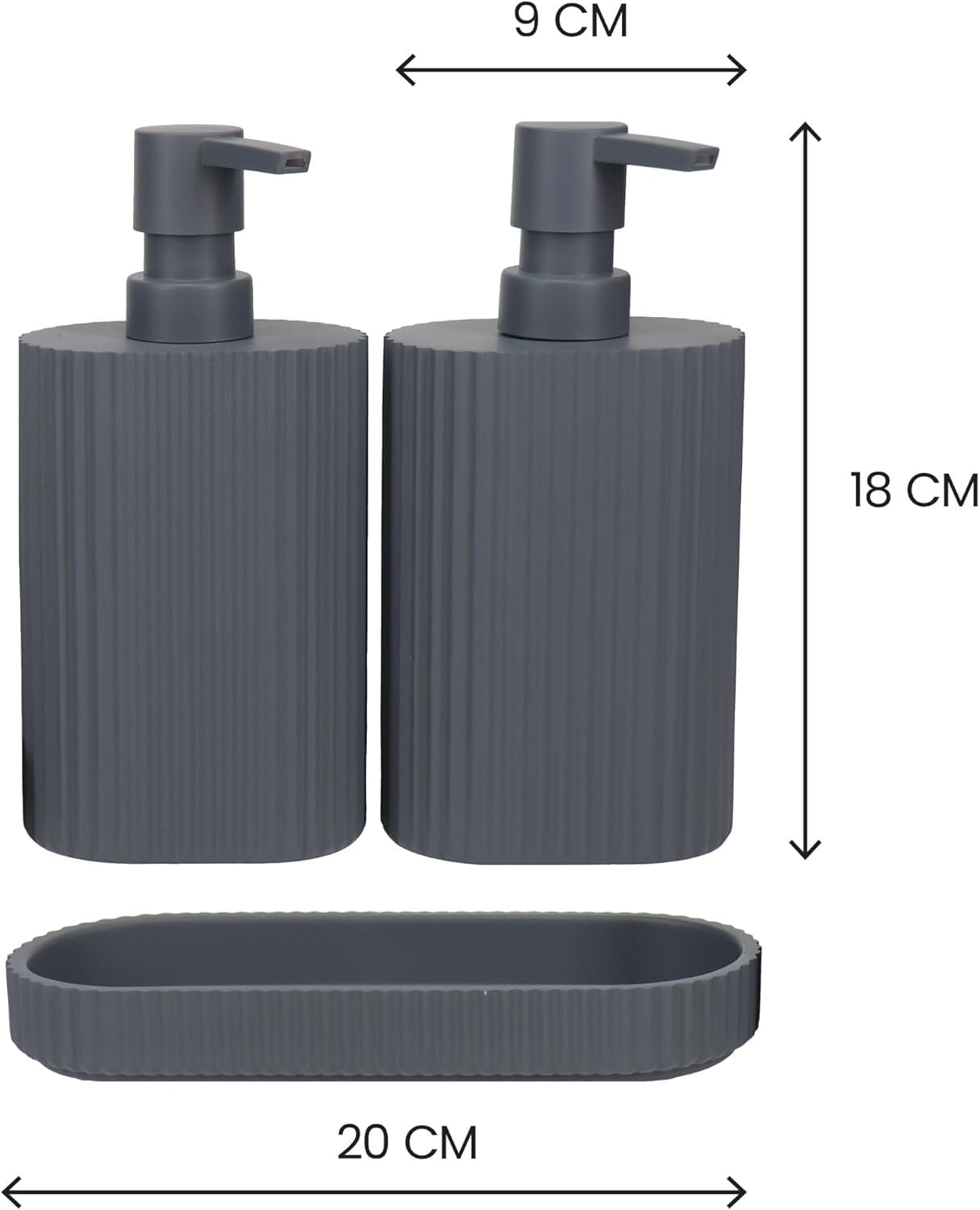 Eco Basics Wash Station Duo Graphite Bathroom Accessories The Cooks Kitchen 