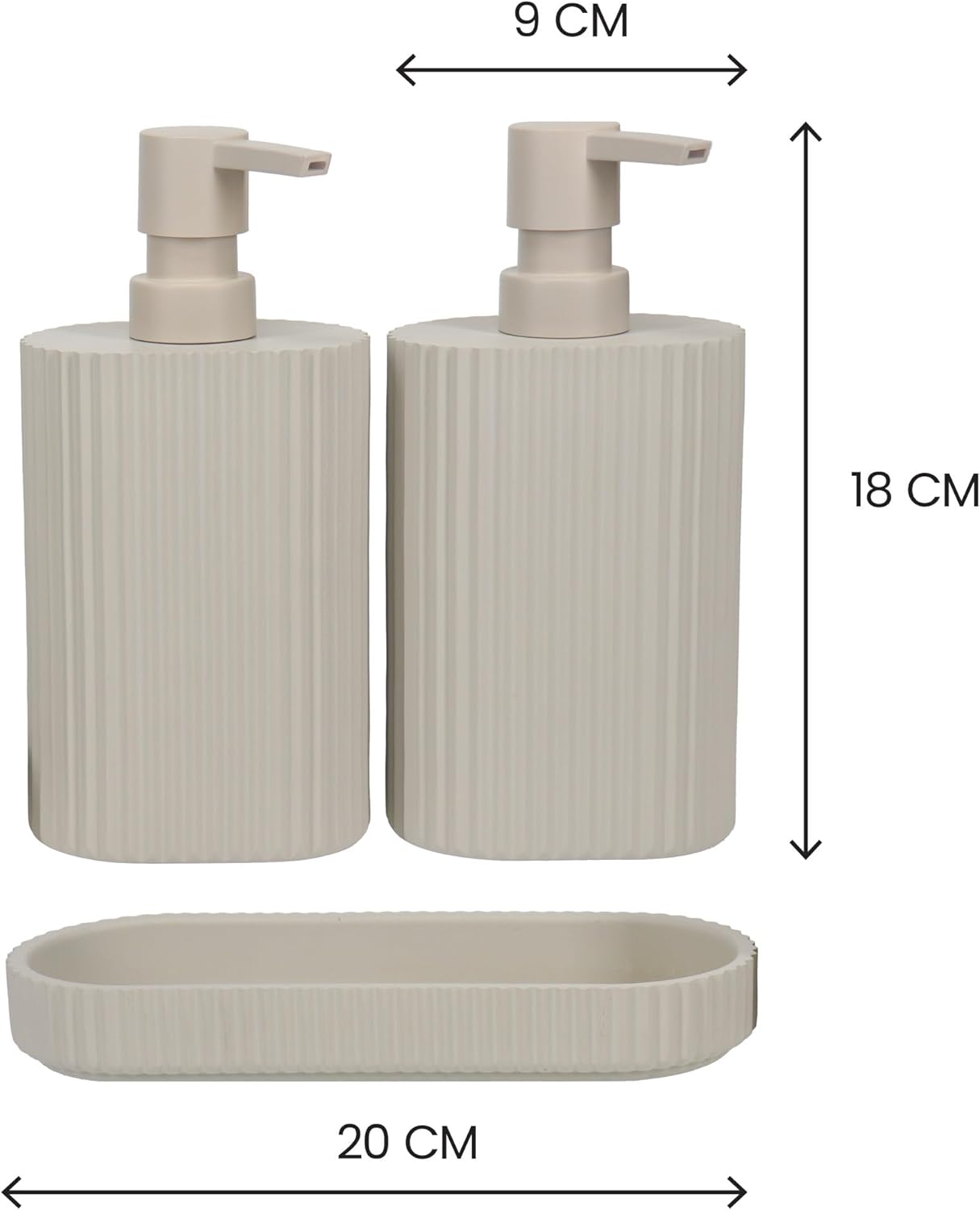 Eco Basics Wash Station Duo Taupe