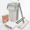 White Magic Flat Mop & Bucket Set