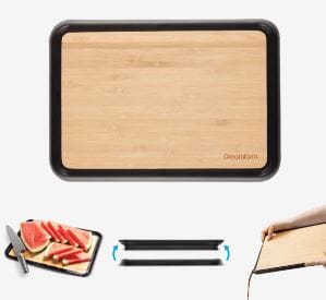 Dreamfarm - Fledge Bamboo 25x18cm Chopping Boards & Surface Savers The Cooks Kitchen 