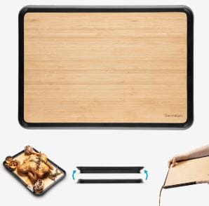 Dreamfarm Fledge Bamboo - 36cm X 25cm Chopping Boards & Surface Savers The Cooks Kitchen 