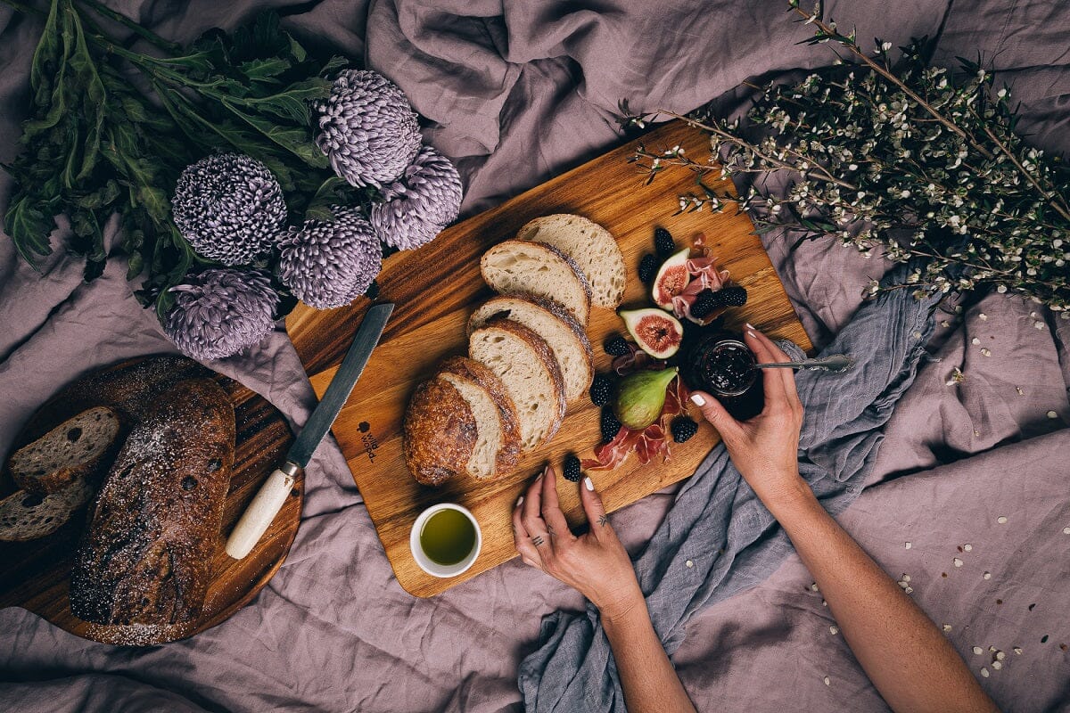 Yass Long Grain Cutting Board - Large 51x36x3cm Chopping Boards & Surface Savers The Cooks Kitchen 