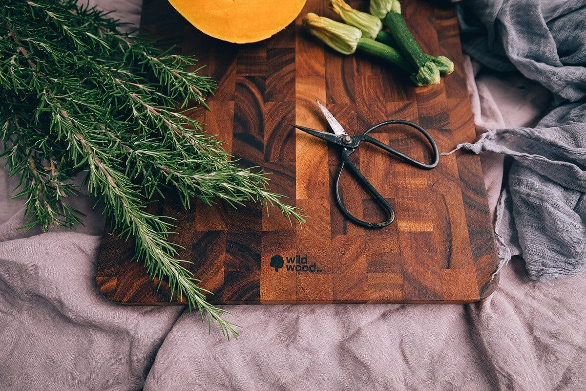 Wild Wood Avoca Large End Grain Board Chopping Boards & Surface Savers The Cooks Kitchen Mandurah 