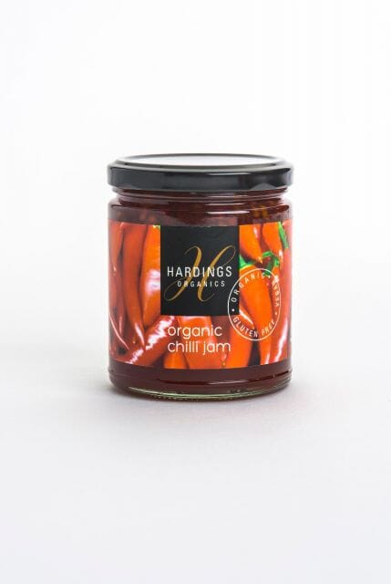 Hardings Fine Foods Organic Chilli Jam 300g Jams & Dessert Sauces The Cooks Kitchen 