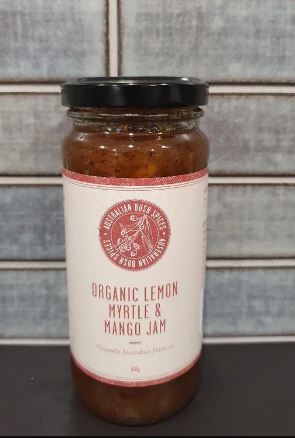 Australian Bush Spices - Organic Lemon Myrtle & Mango Jam