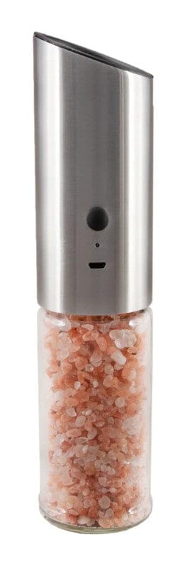 G&s Royale Rechargeable Electric Salt Mill 24cm – Himalayan Mineral Salt Salt & Pepper Grinders & Mills The Cooks Kitchen 